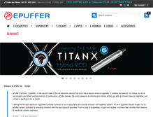 Tablet Screenshot of epuffer.eu
